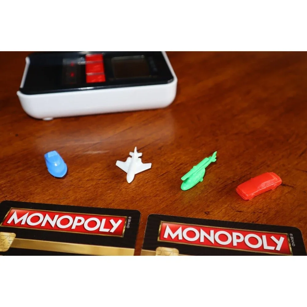 2015 Monopoly Ultimate Banking Replacement Electronic Unit Credit Cards Tokens